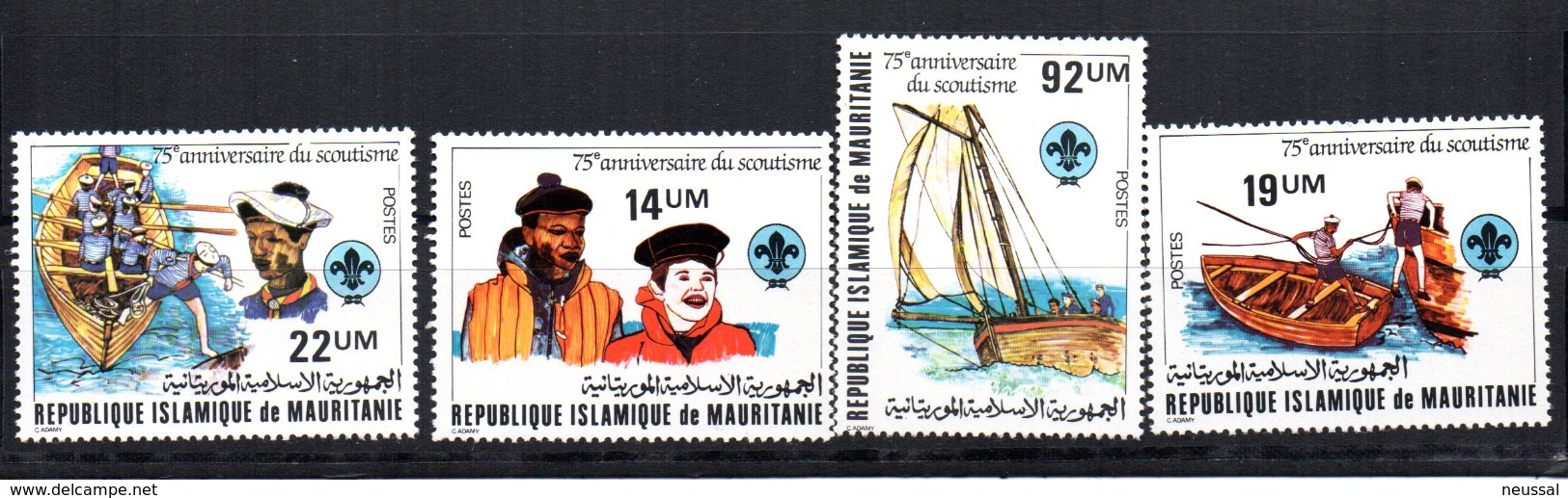 Serie Nº496/9 Mauritania - Nuevos