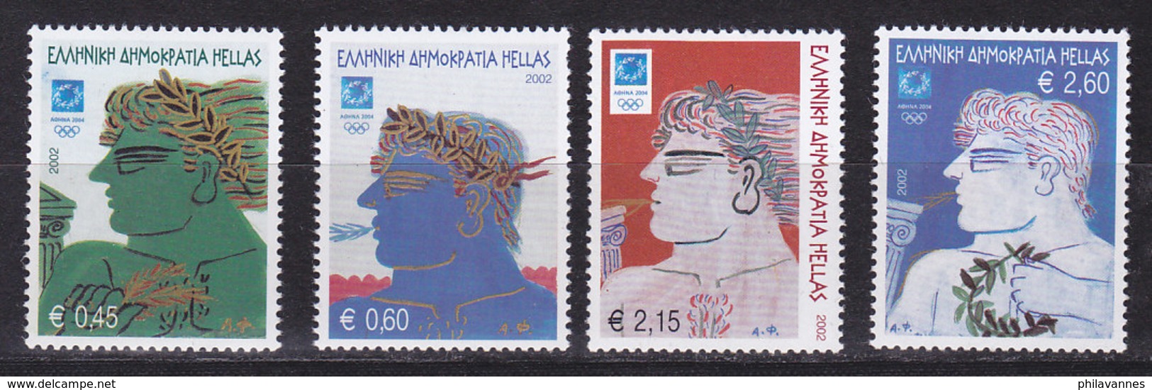 GRECE,  N°2106/2109 ,** Faciale 5.8&euro; (1528/174bis) - Neufs