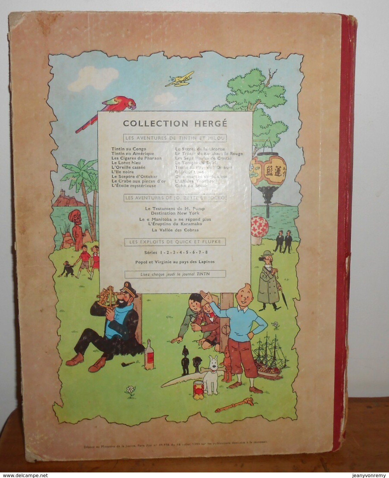 Les Aventures De Tintin. Coke En Stock. 1958. - Tirages De Tête