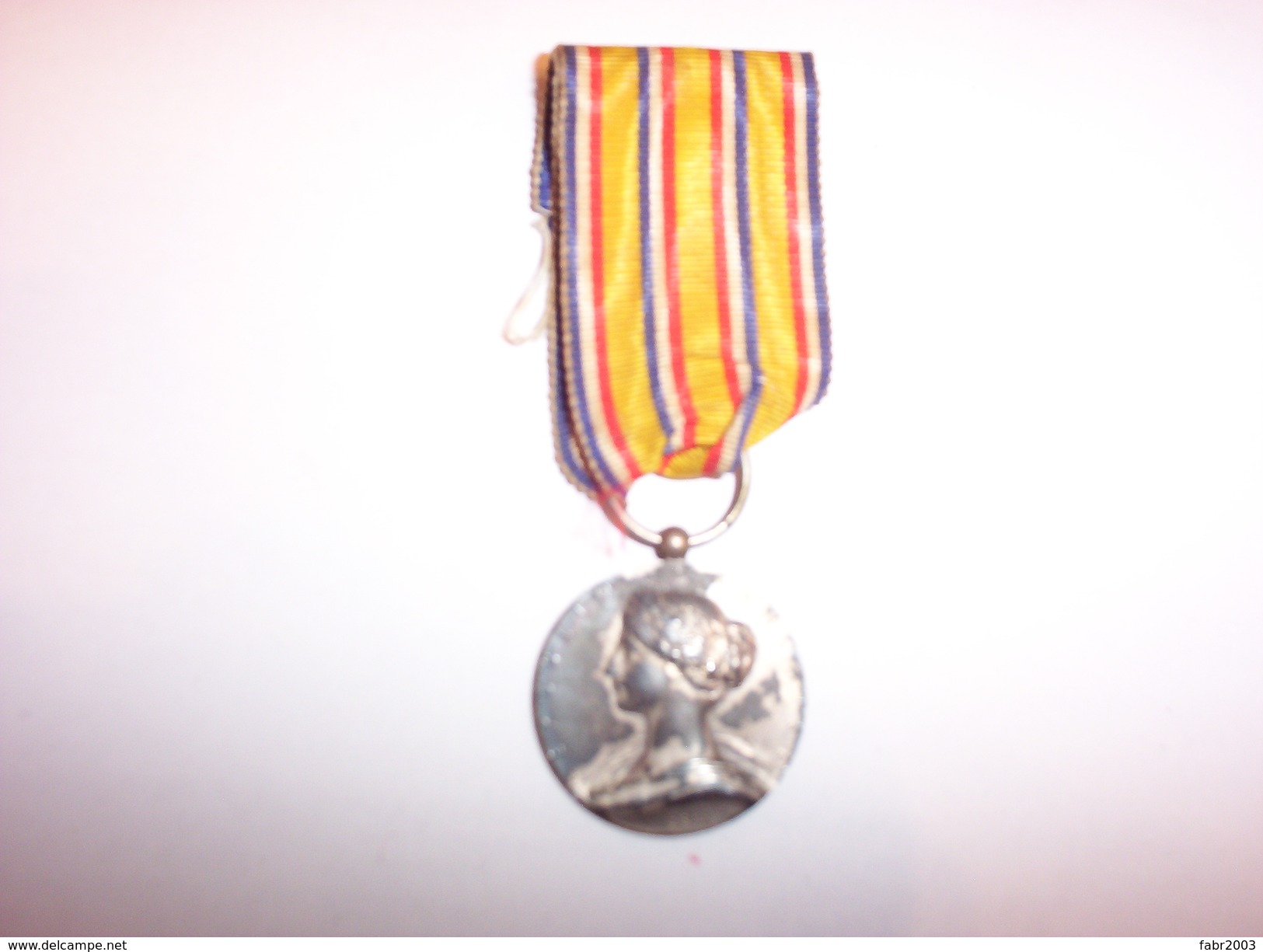 Médaille Ministère De L'Intérieur (O. Roty) Sapeurs Pompiers Argent Dans Son Jus (non Netoyée) - Firemen