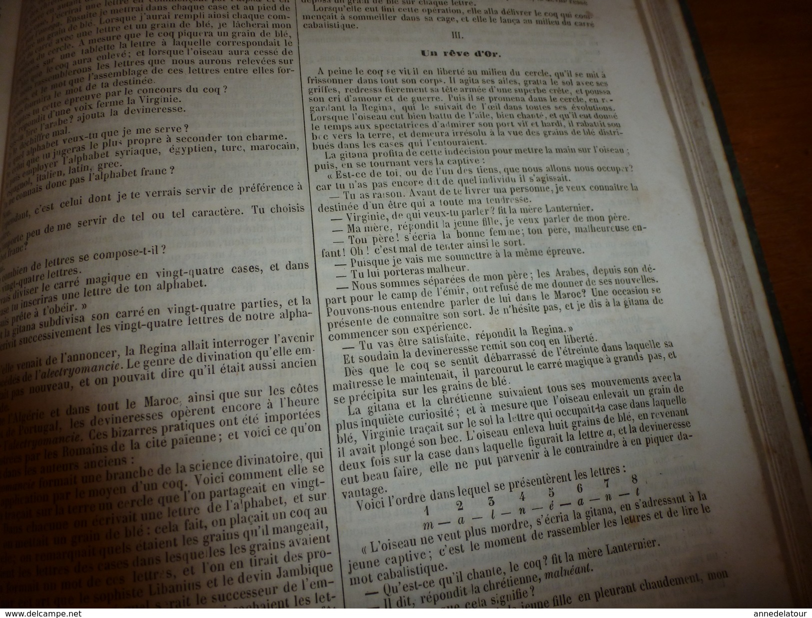 1849  Romans,Contes et Nouvelles illustrés: Aventures des Femmes Lanternier au Maroc;La Femme,Le mari et l'Amant; etc