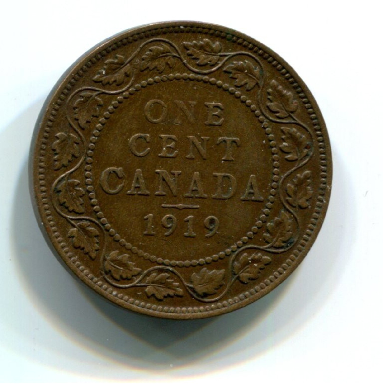 1919 Canada One Cent Coin - Canada