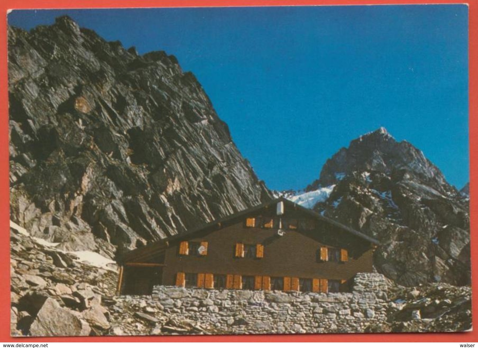 AK 2591 - Schreckhorn, Schreckhorn Hütte, Schreckhornhütte, Grindelwald, Grindelwaldgletscher, Gletscher - Grindelwald