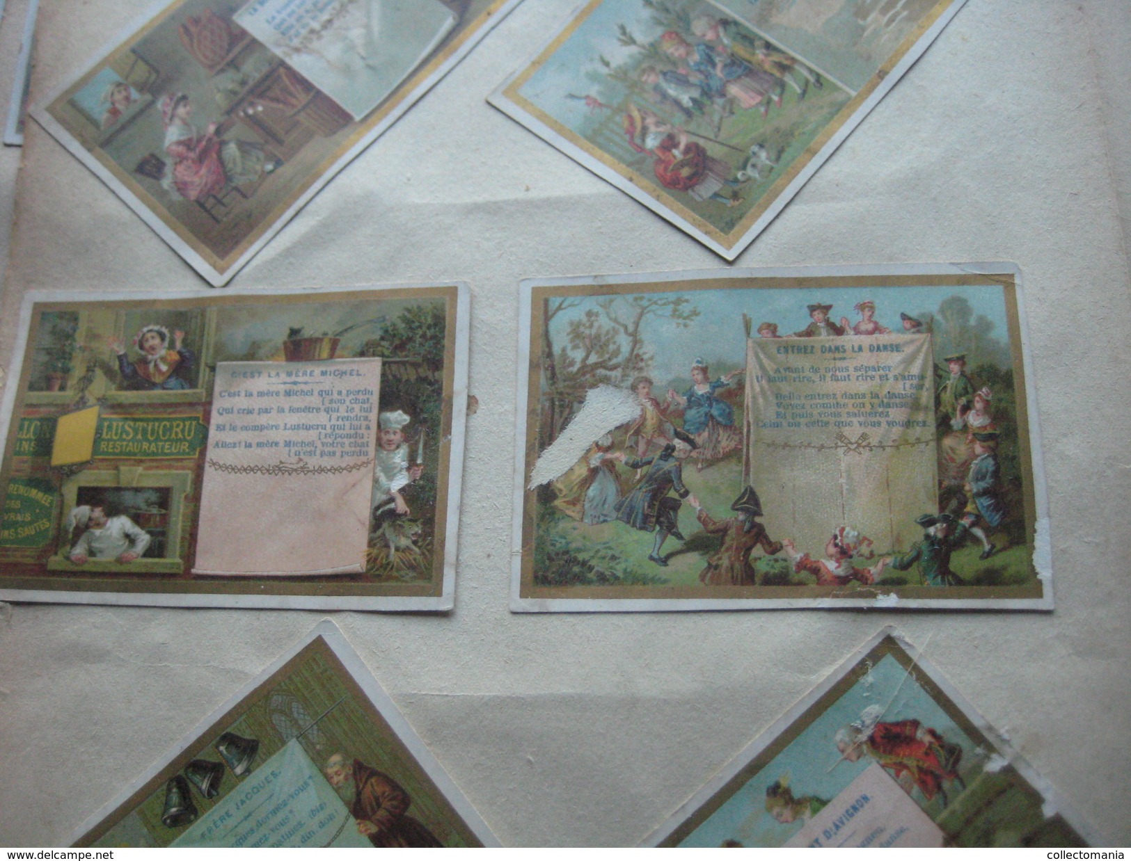 Album c1890, all thematic many litho advertising compl sets, hundreds of trade cards : Liebig, Huntley, many topics