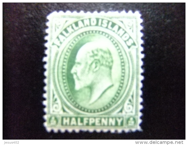 MALVINAS FALKLAND ISLANDS 1904 EDOUARD VII Yvert N &ordm; 18 * MH - Maldives (...-1965)