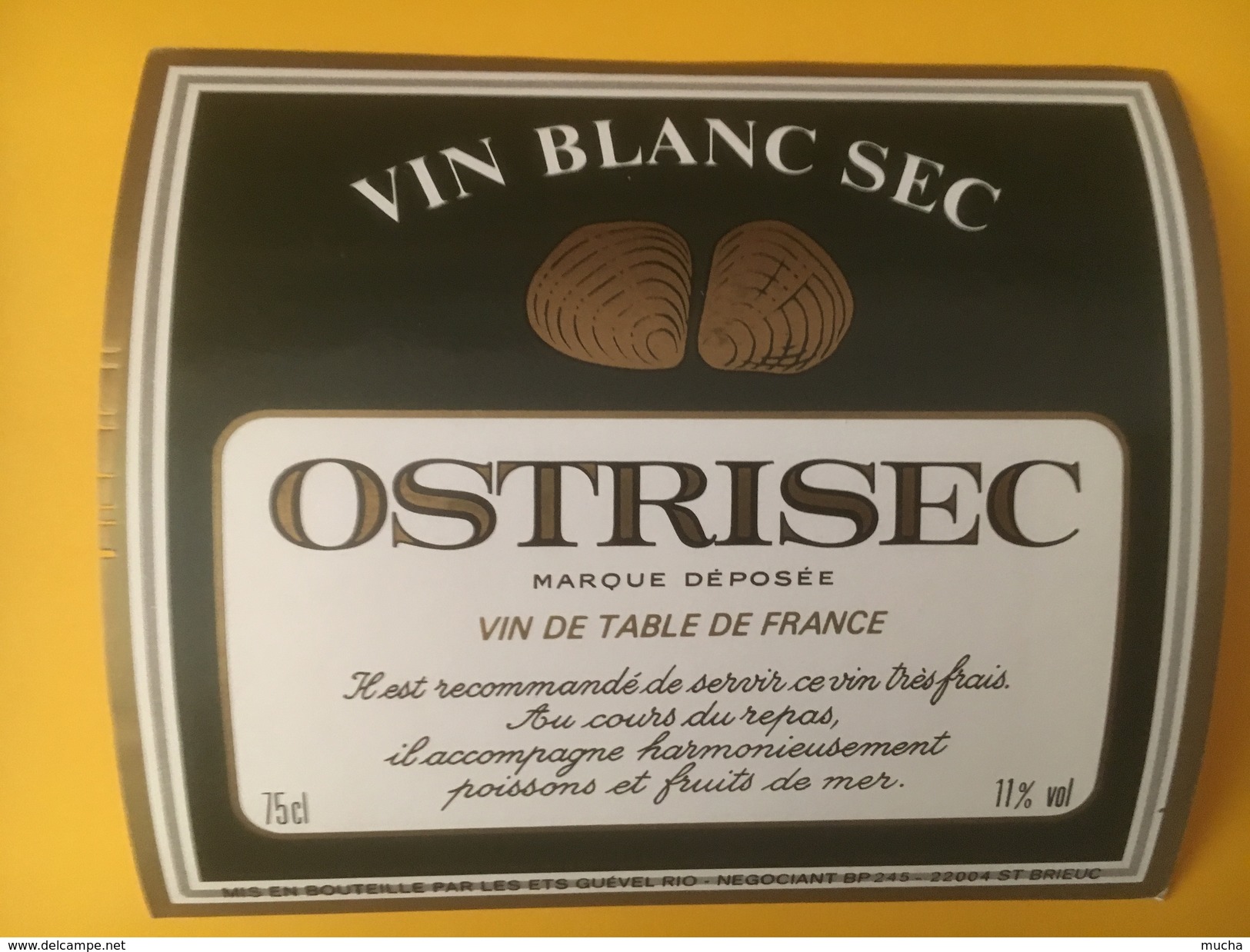 3332 - Ostrisec Vin Blanc Sec - Blancs