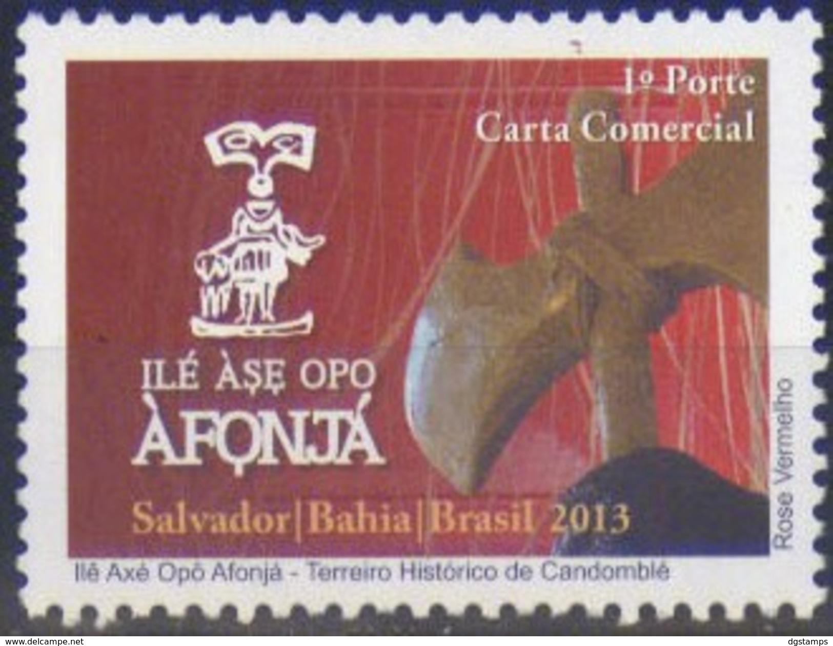 Brasil 2013 ** Ilê Axé Opo Afonja , Salvador - Bahia. See Desc. - Unused Stamps