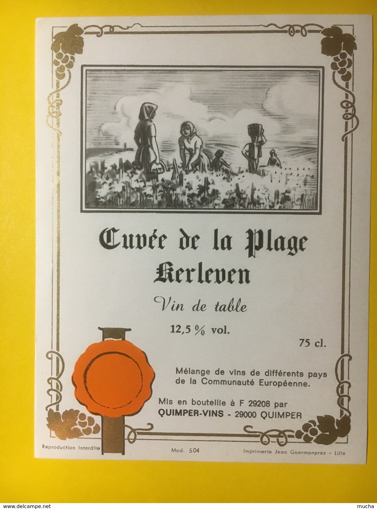 3339 - Cuvée De La Plage Kerleven - Rouges