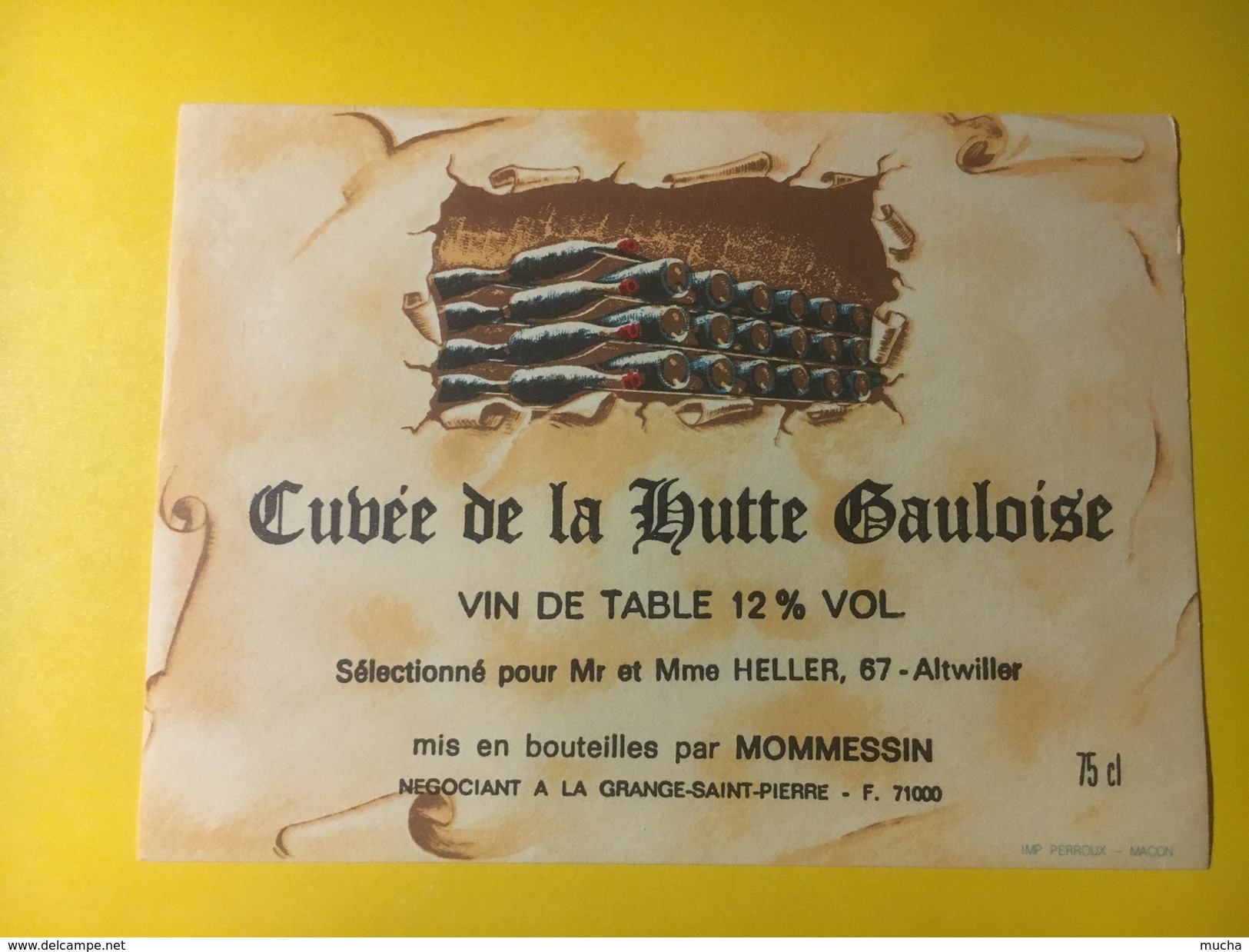 3341 - Cuvée De La Hutte Gauloise - Rouges