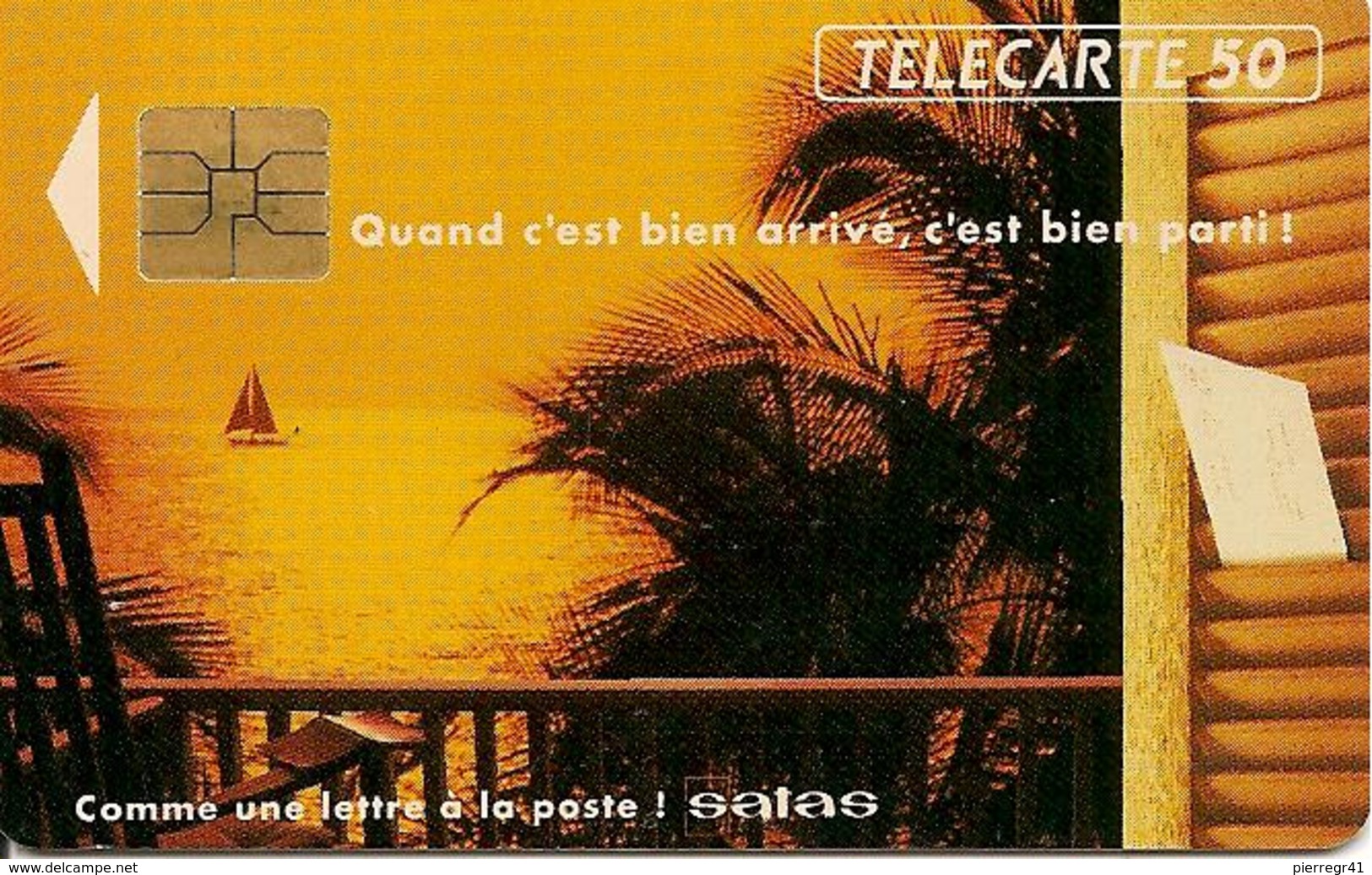 CARTE-PUCE-PRIVEE-PUBLIC- 50U-SO3--EN 364-04/92-SATAS  92-UTILISE-TBE - 50 Unités   