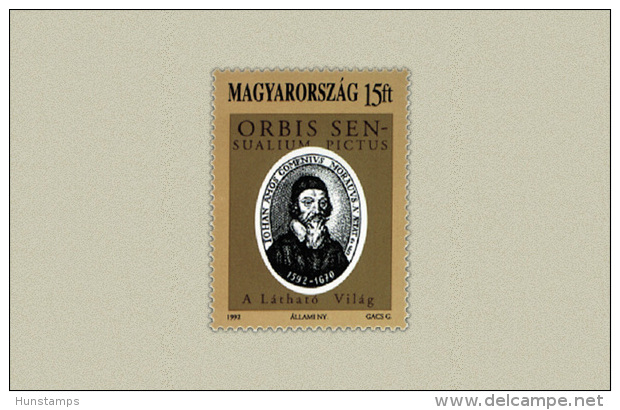 Hungary 1992. Comenius Stamp MNH (**) Michel: 4188 / 1.20 EUR - Nuevos