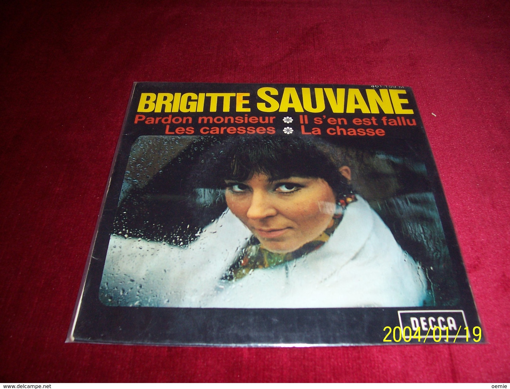 BRIGITTE SAUVANE  °  PARDON MONSIEUR + 3 TITRES - Vollständige Sammlungen