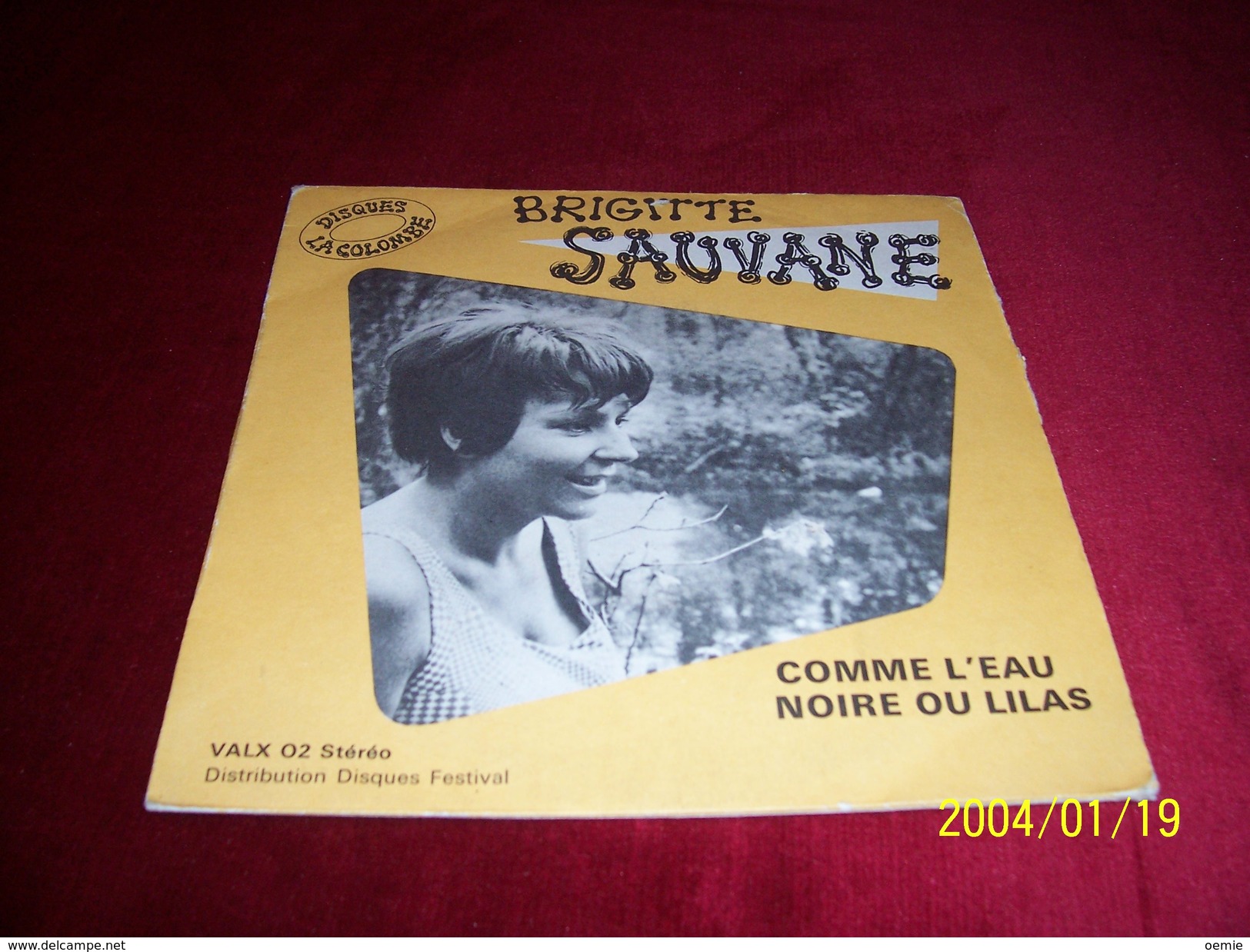 BRIGITTE SAUVANE °  COMME L'EAU - Colecciones Completas