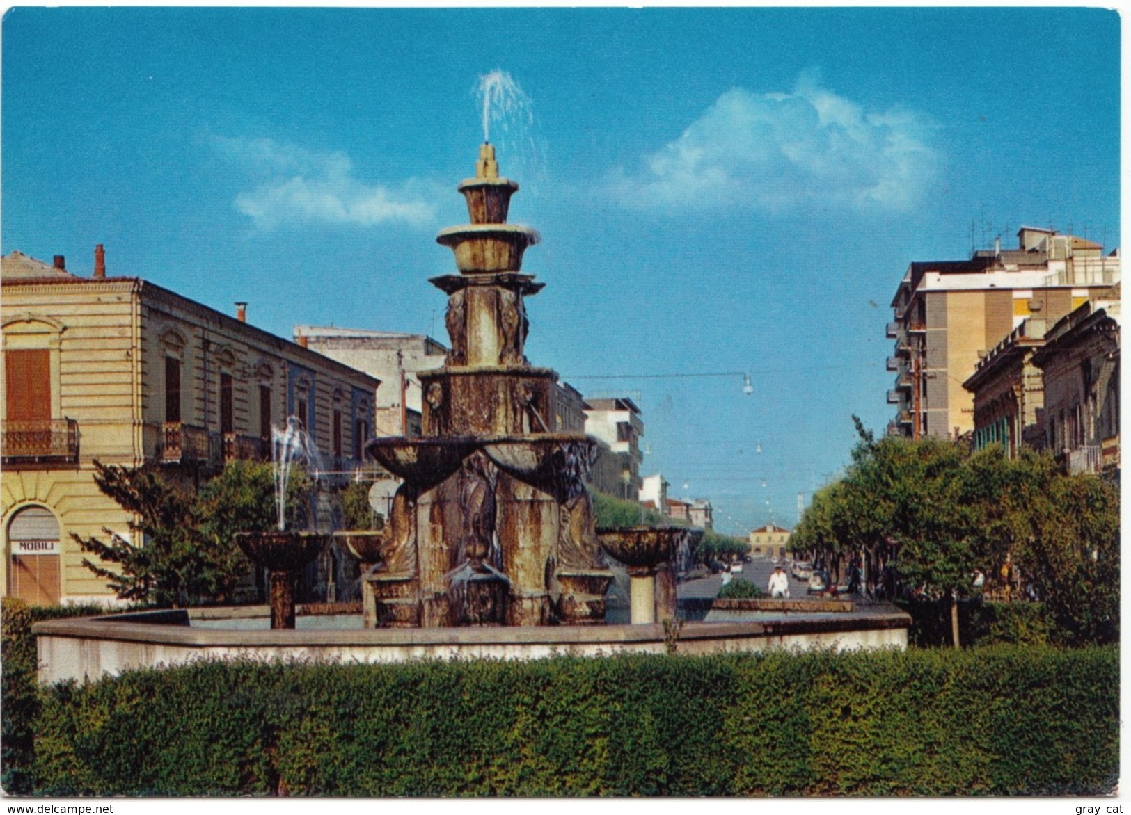 SAN SEVERO, Coronation Square, G. Matteotti Avenue, Used Postcard [19318] - San Severo