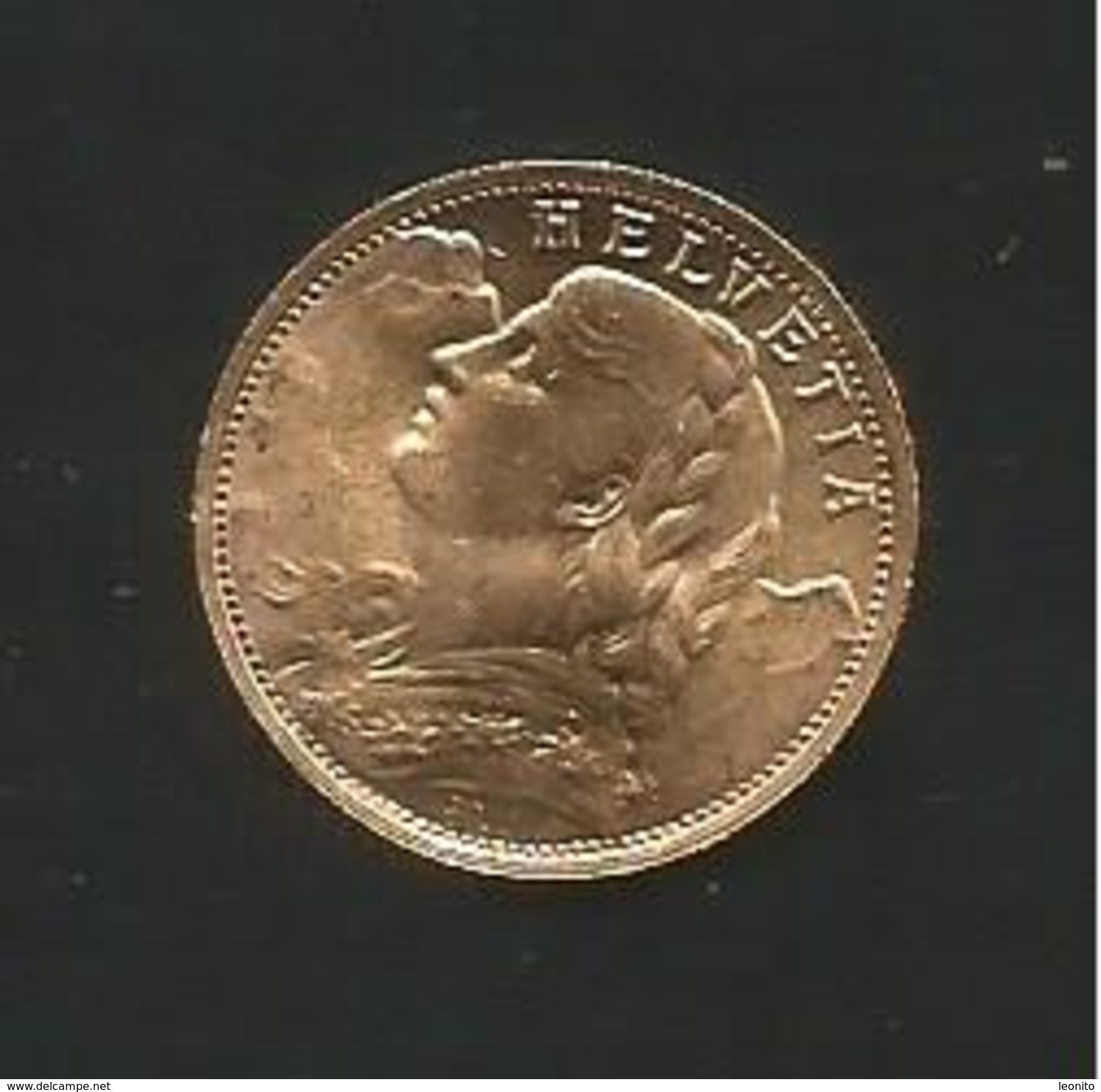 GOLDVRENELI Vreneli 20 Franken, Gold Goldmünze 1947 - Altri & Non Classificati