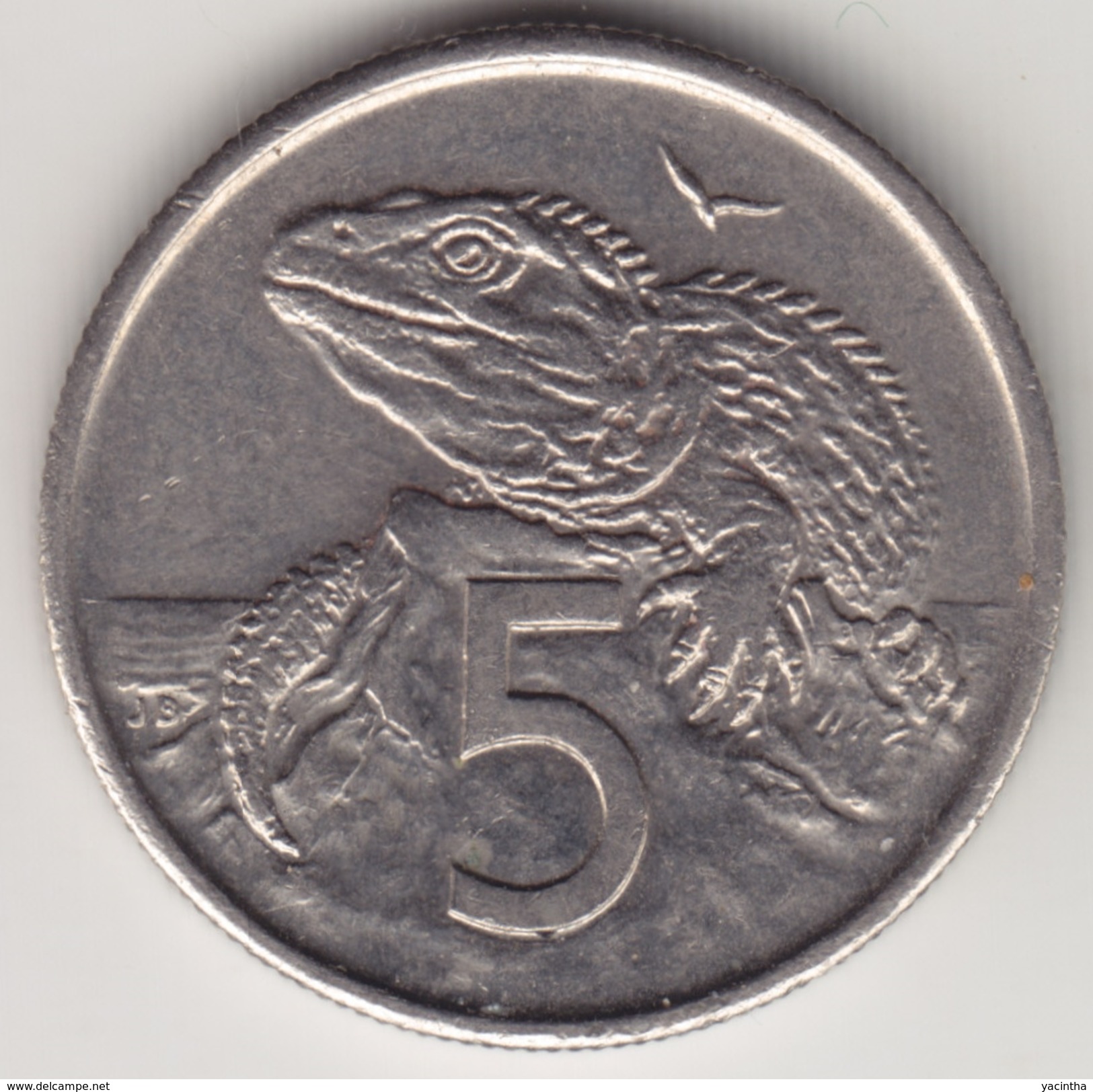 @Y@    Nieuw Zeeland  5 Cent 1975    (4419) - New Zealand