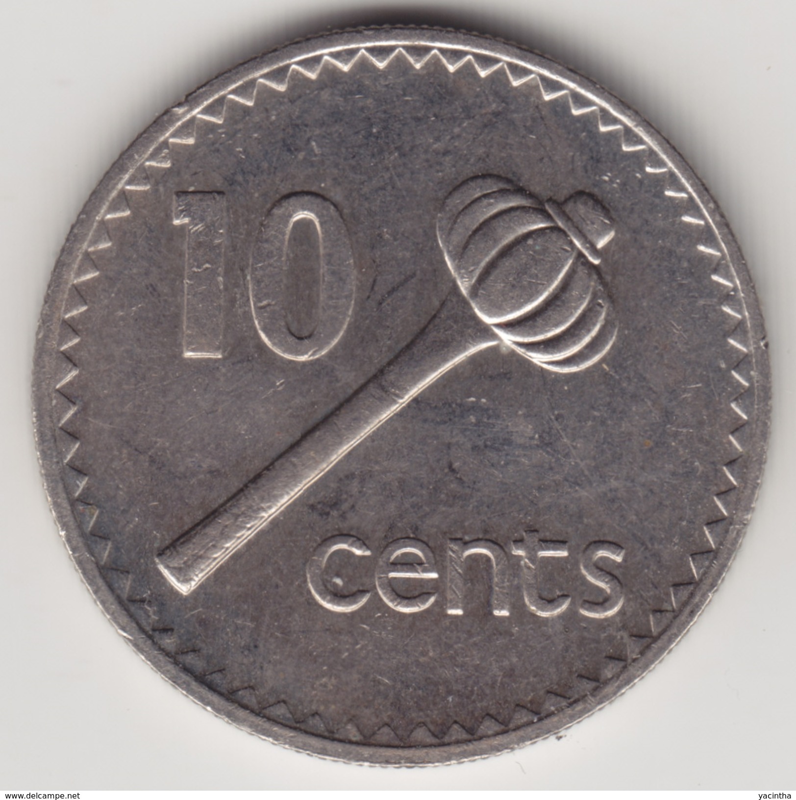@Y@    Fiji  10 Cents   1982    (4427) - Fidji