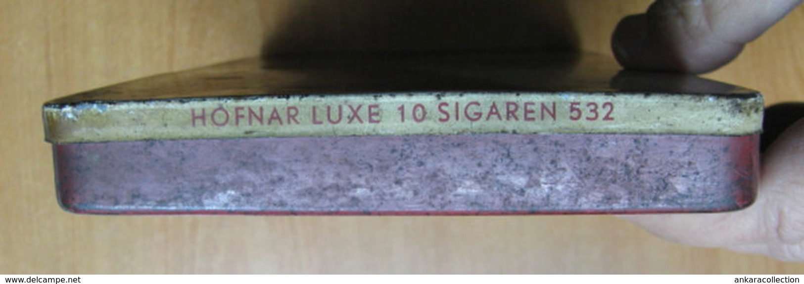 AC - HOFNAR LUXE 10 SIGAREN CIGAR TOBACCO EMPTY TIN BOX