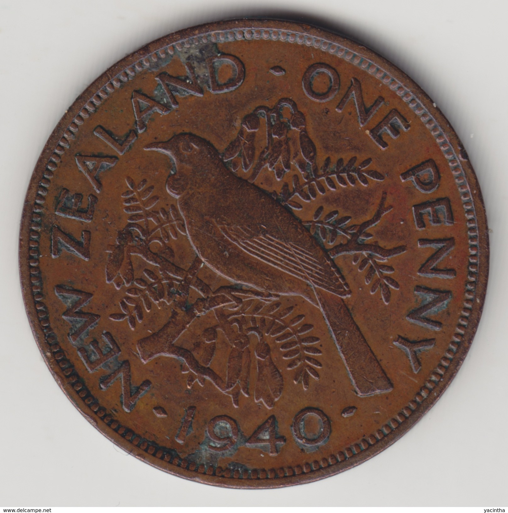 @Y@    Nieuw Zeeland  1 Penny  1940   (4439) - Nueva Zelanda