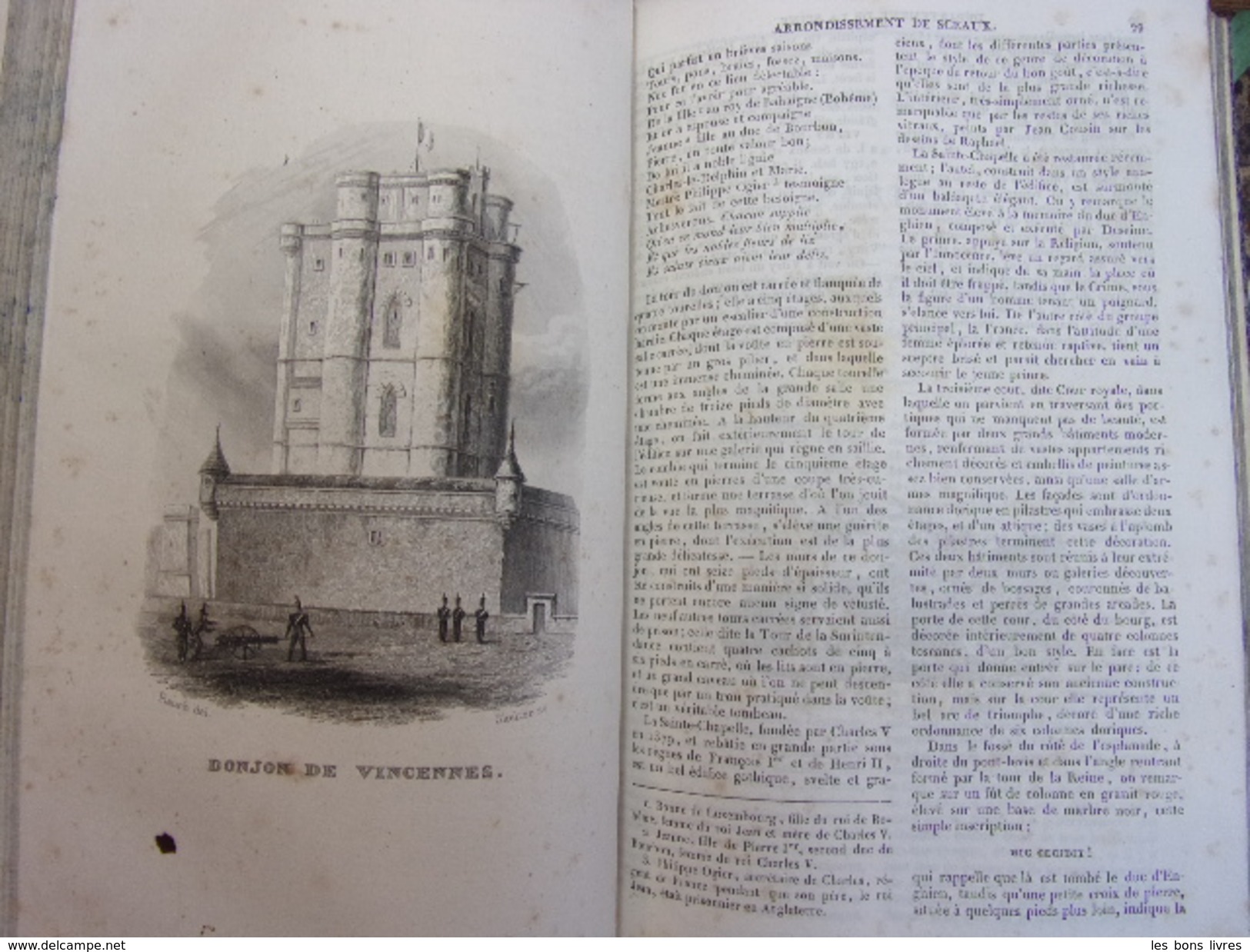 GUIDE PITTORESQUE DU VOYAGEUR EN FRANCE Paris, La Seine 51 Gravures + Carte 1838 - 1701-1800