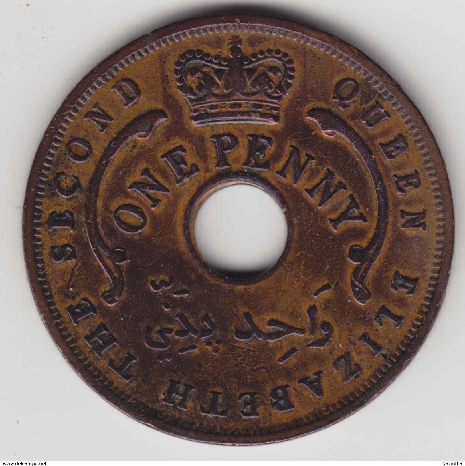 @Y@  Brits West Afrika     1 Penny  1957   (4440) - Autres – Afrique