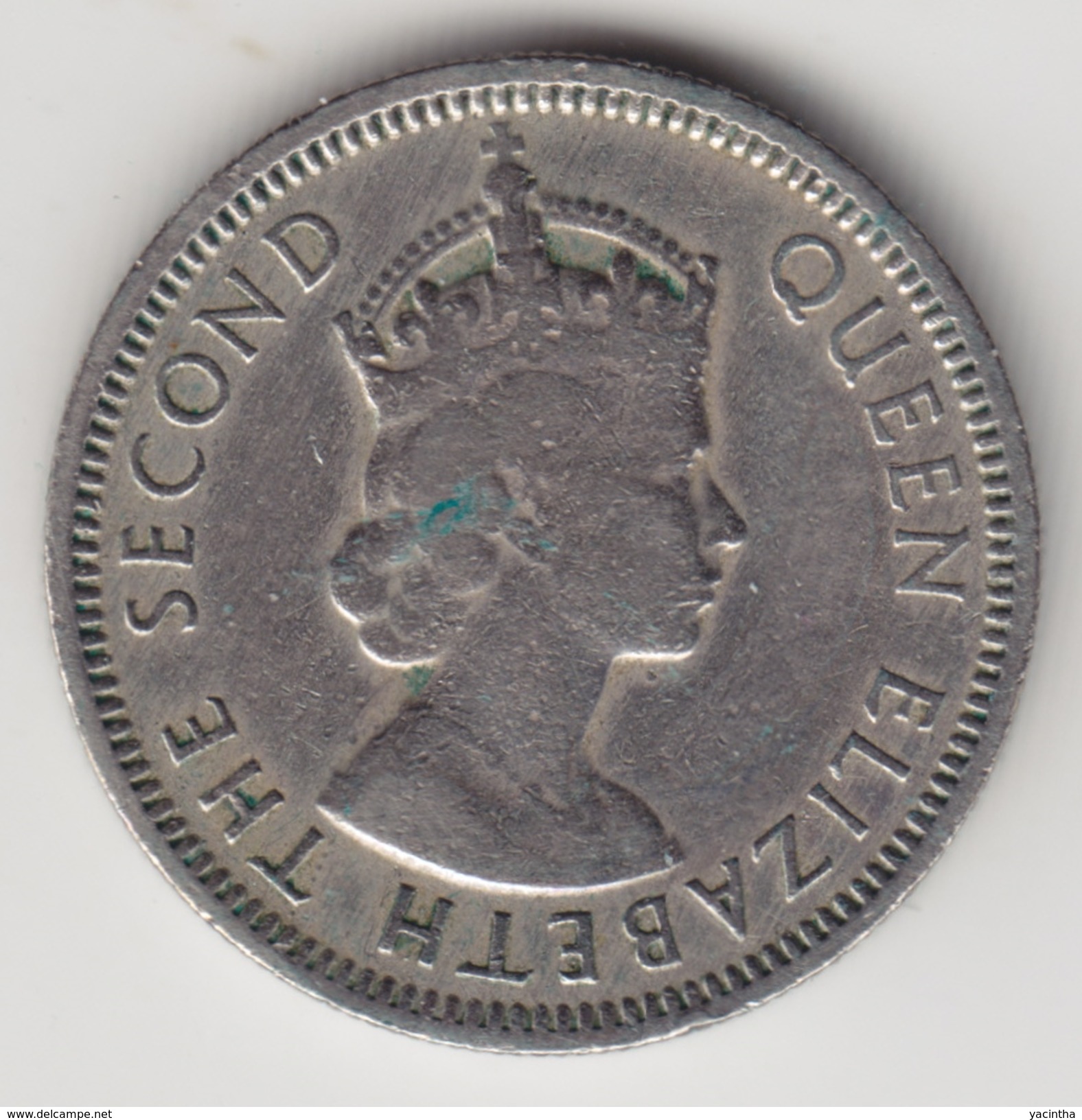 @Y@    Maleisië En Brits Borneo   10 Cents   1953   (4445) - Malesia