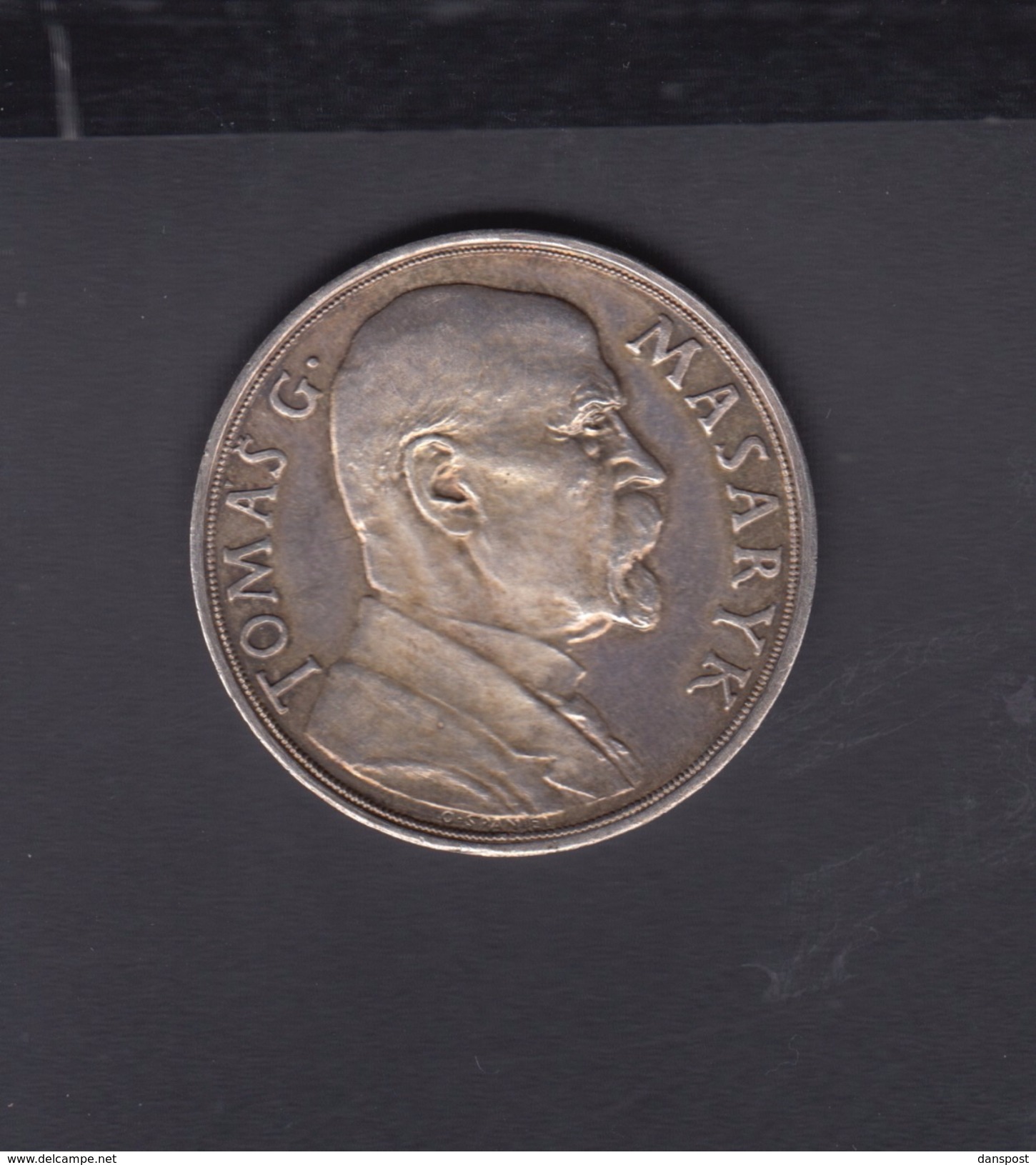 Czechoslovakia Medal Masaryk 1935 14.77 Gramms 32 Mm - Other & Unclassified