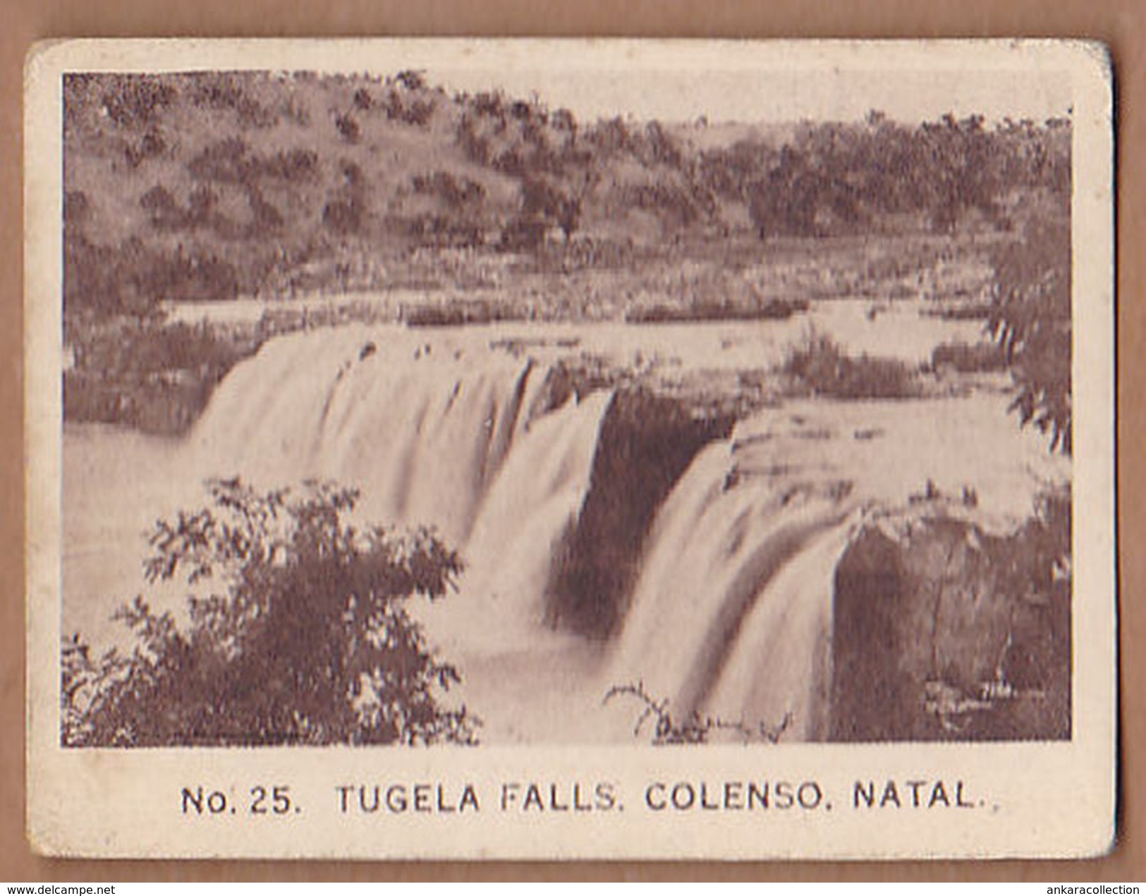 AC - TUGELA FALLS COLENSO NATAL VIEWS OF SOUTH AFRICAN SCENERY RHODESIAN VIRGINIA CIGARETTES - Autres & Non Classés