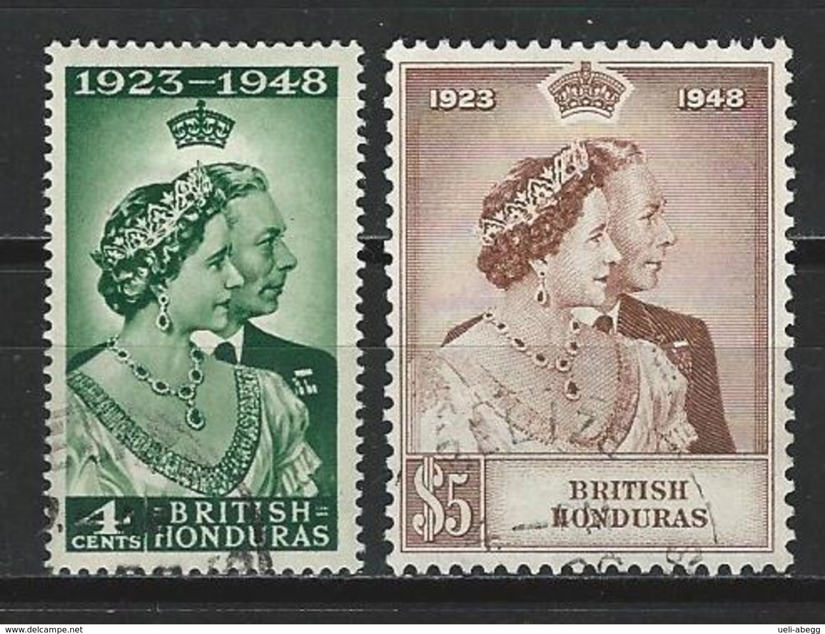 Brit. Honduras SG 164-65, Mi 126-27 O - British Honduras (...-1970)