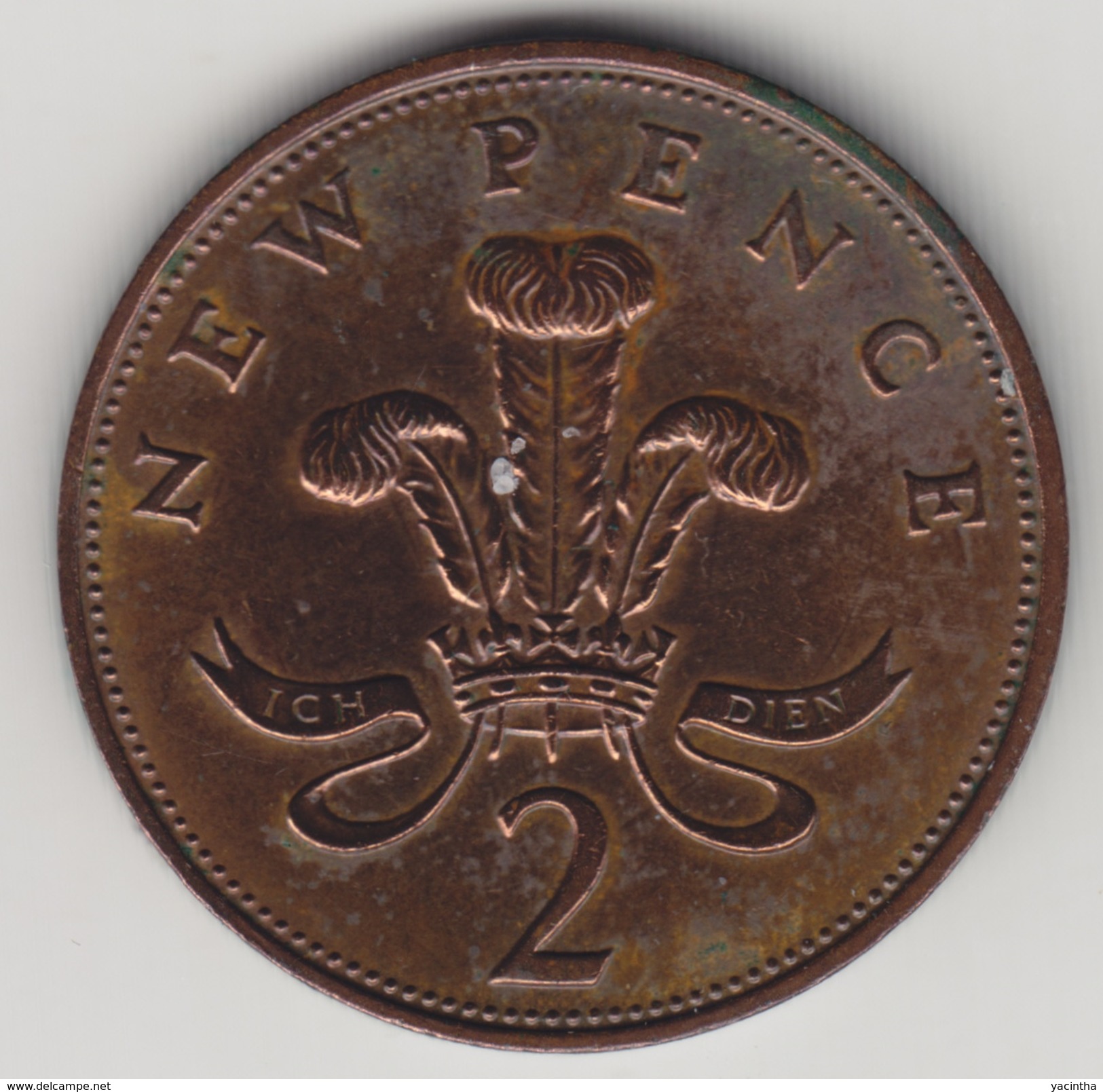 @Y@    Groot Brittanië   2 New Pence  1971    (4455) - 2 Pence & 2 New Pence