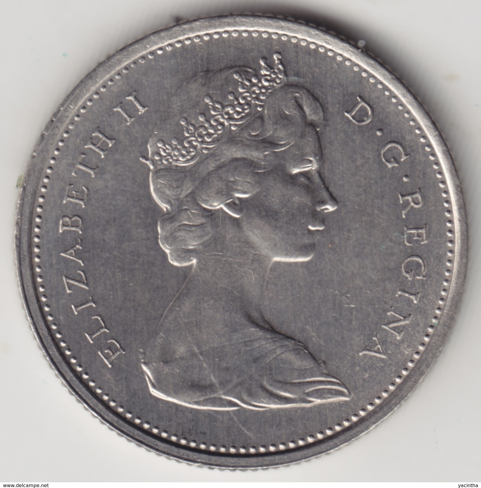 @Y@    Canada    25 Cents  1969    (4456) - Canada