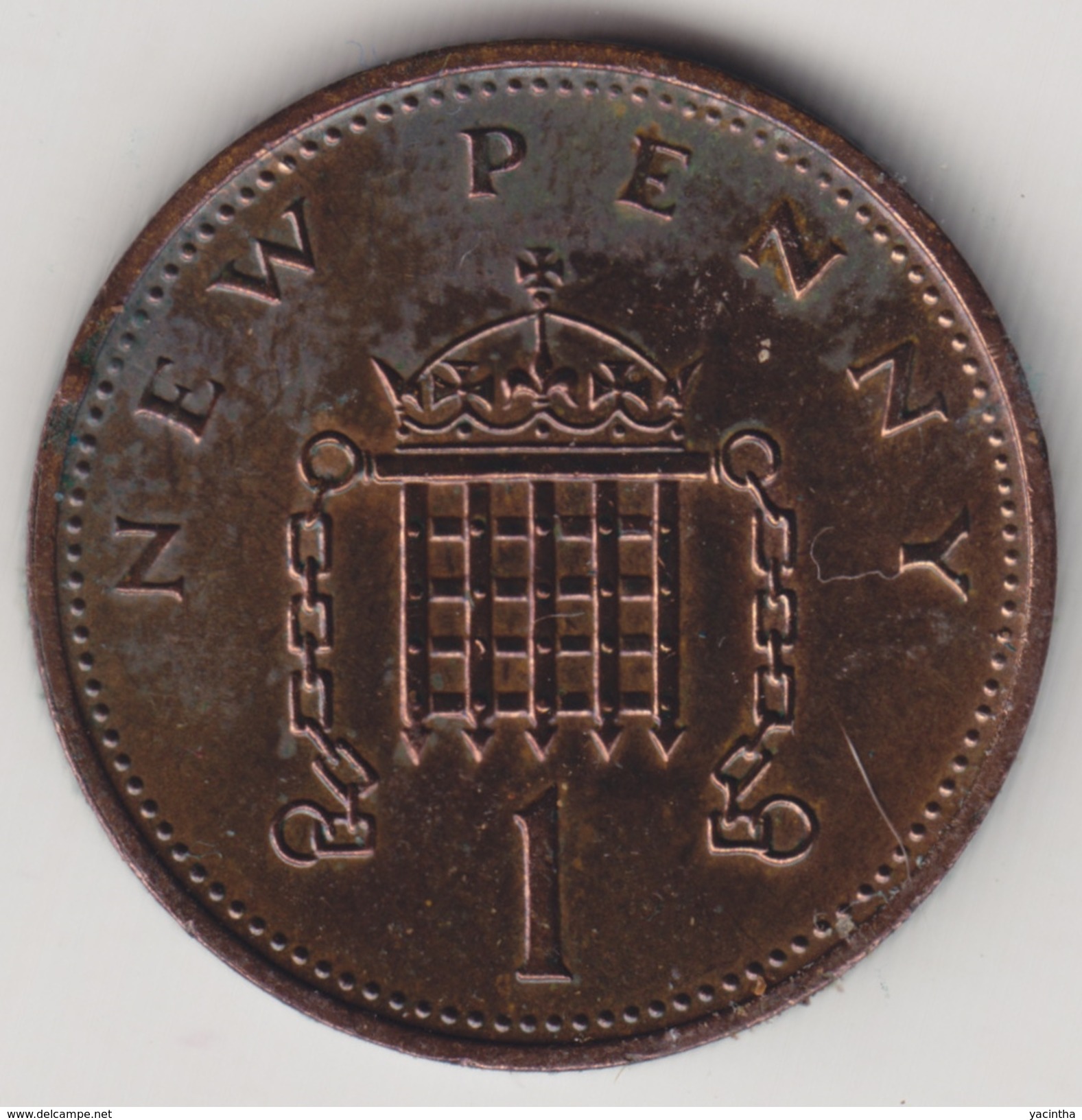 @Y@   Groot Brittanië    1  New Penny  1971    (4467) - Andere & Zonder Classificatie