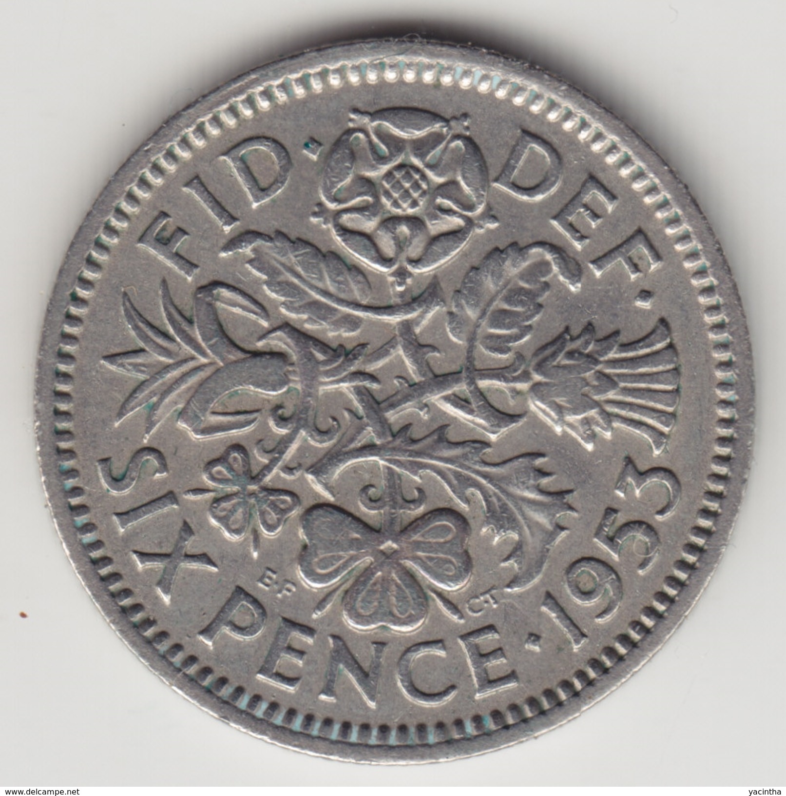 @Y@   Groot Brittanië    6 Pence  1953     (4468) - Andere & Zonder Classificatie