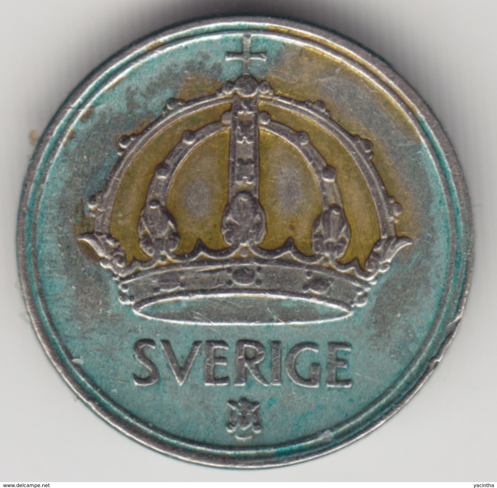 @Y@    Zweden   10  Ore  1950       (4485) - Svezia