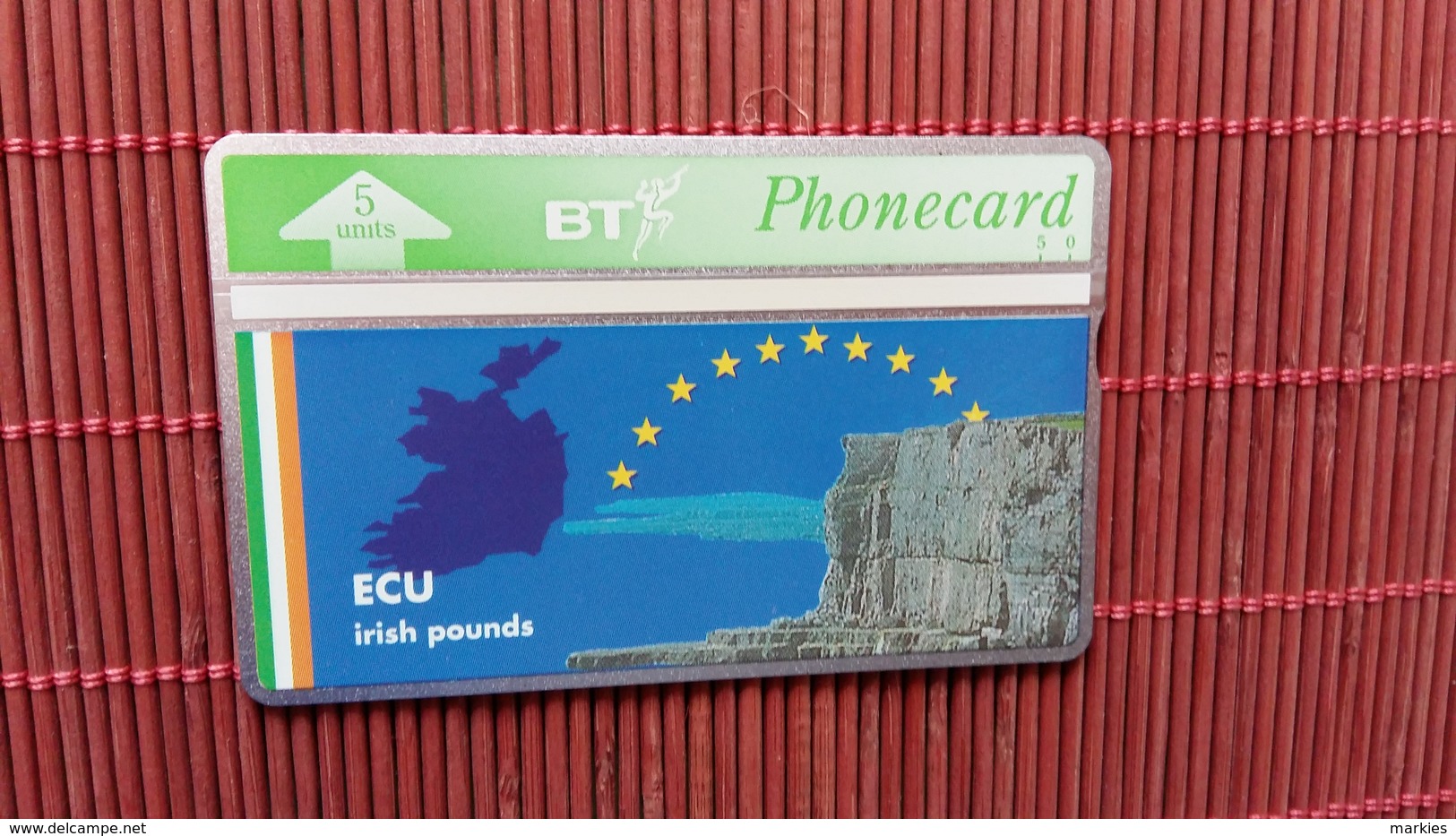 Phonecard Private ECU 309 G (Mint,Neuve)  Rare - BT Emissions Privées