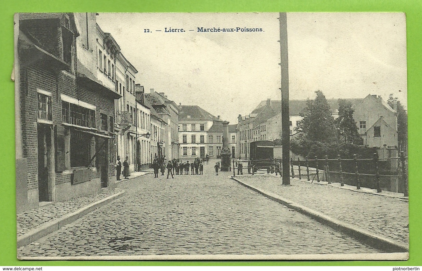 LIER / LIERRE : Marché Aux Poissons (1909) (bl J) - Lier