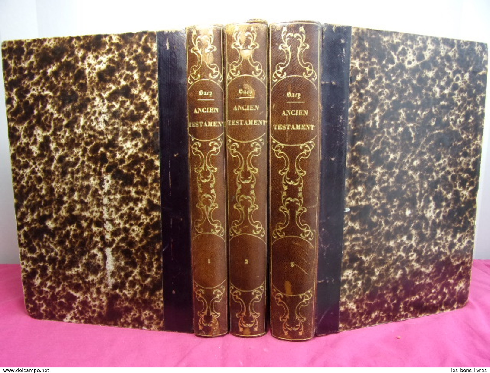 LA BIBLE Traduction De La Vulgate ( Ancien Testament )  Le Maistre De Sacy 3/3 - 1701-1800