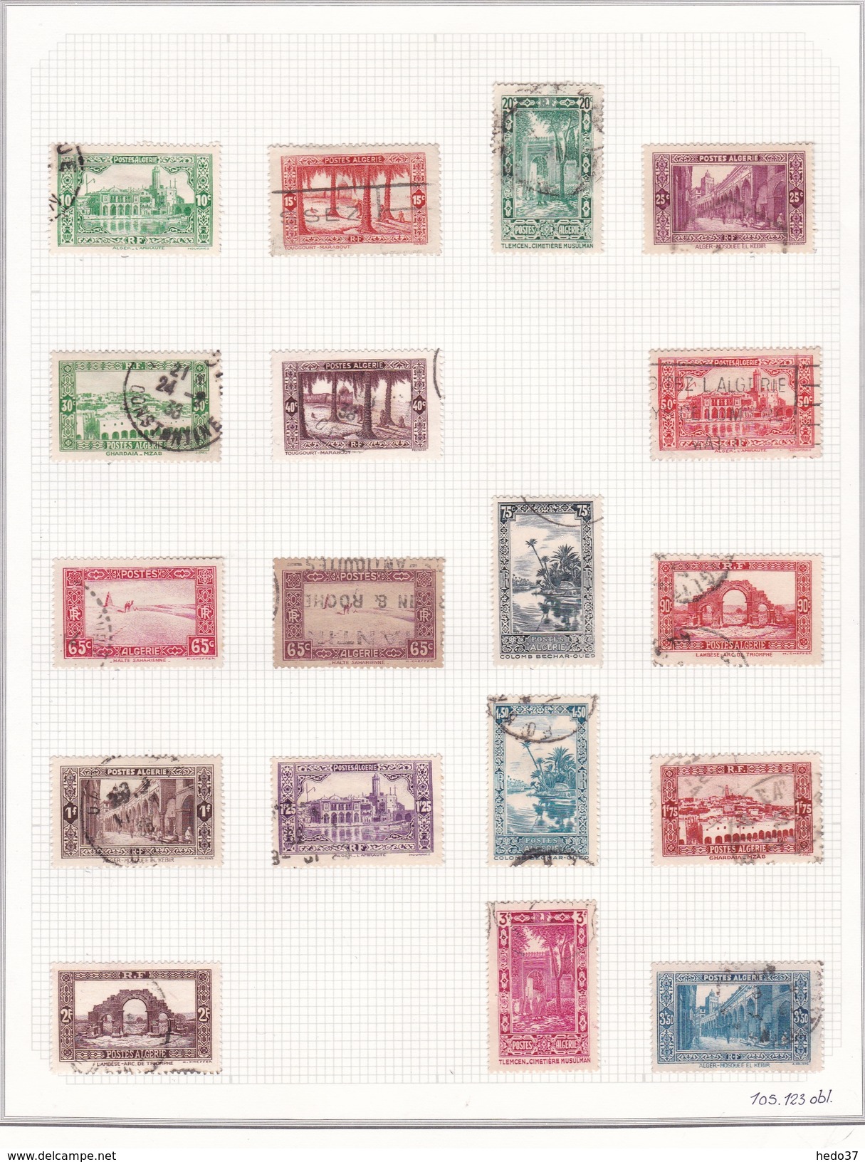Algérie - Collection Vendue Page Par Page - Timbres Neufs */** / Oblitérés- Qualité B/TB - Used Stamps