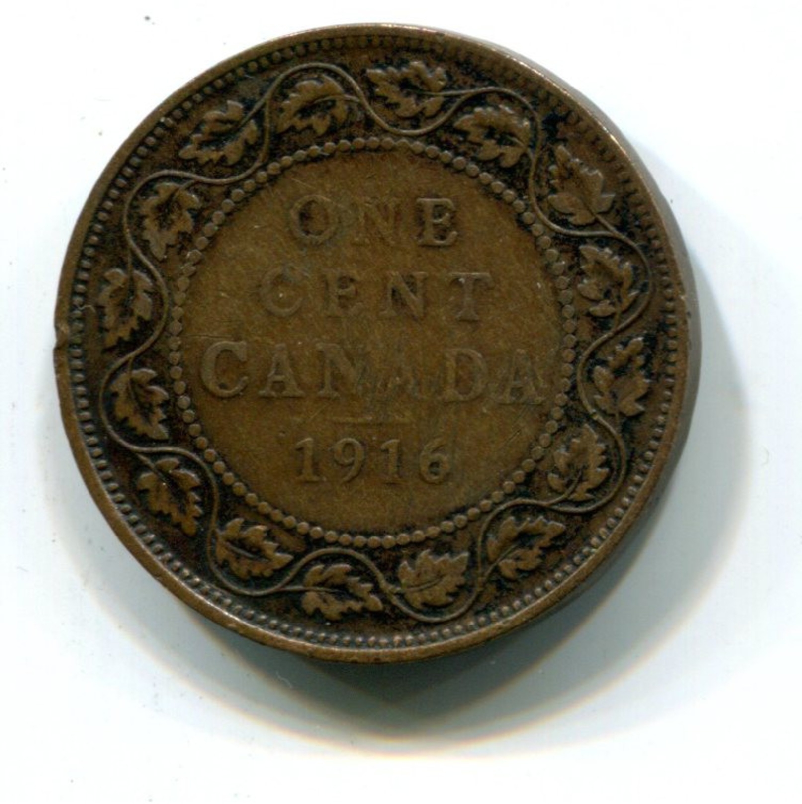 1916 Canada One Cent Coin - Canada