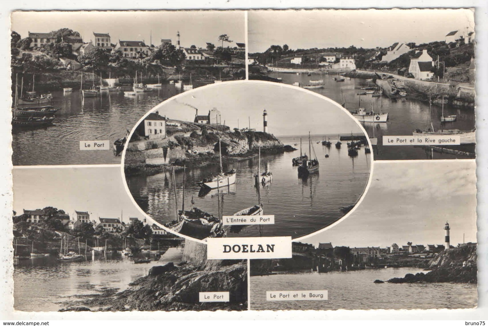 29 - DOELAN - 5 Vues - Port - Bourg - Rive Gauche - Gaby - Clohars-Carnoët