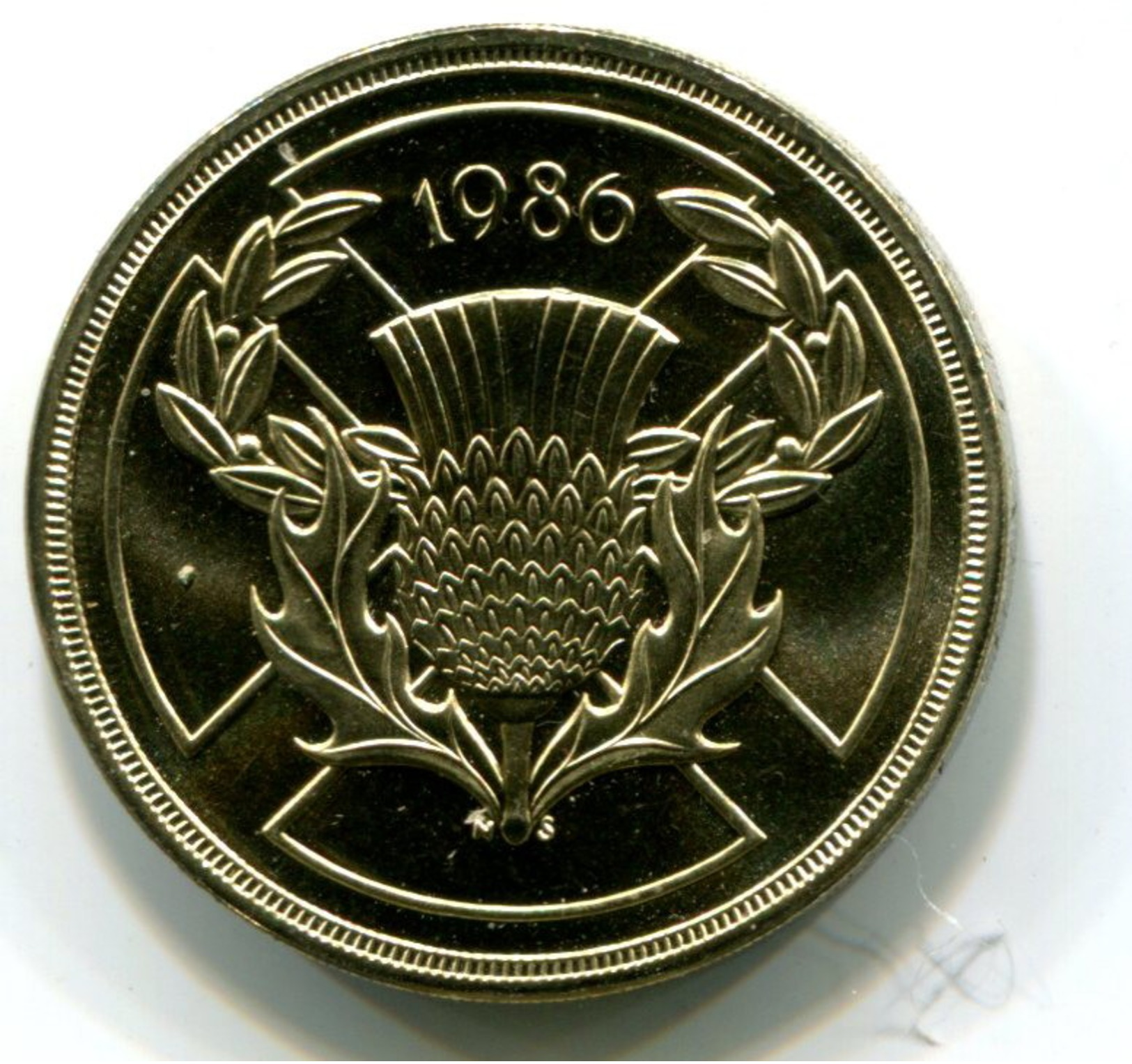 1986 Scotland Commemorative 2 Pound Coin - 2 Pounds