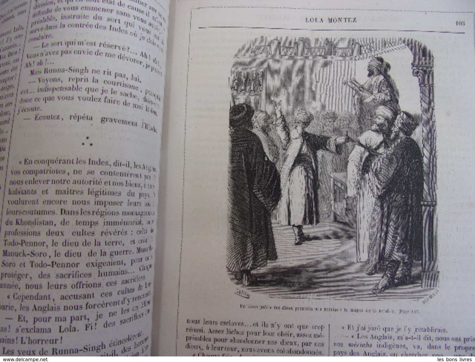 HISTOIRE DES COURTISANES CÉLÈBRES H. De Kock Illustré, Vol In4 ( Rare ) - 1701-1800