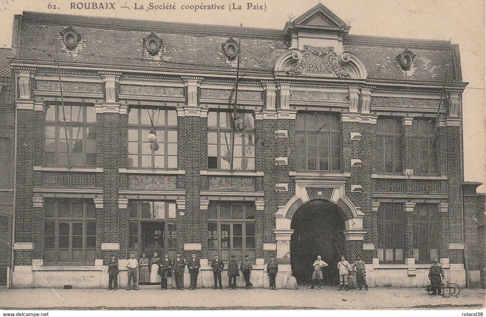 59  Roubaix  La Société Coopérative (La Paix) Rare - Roubaix