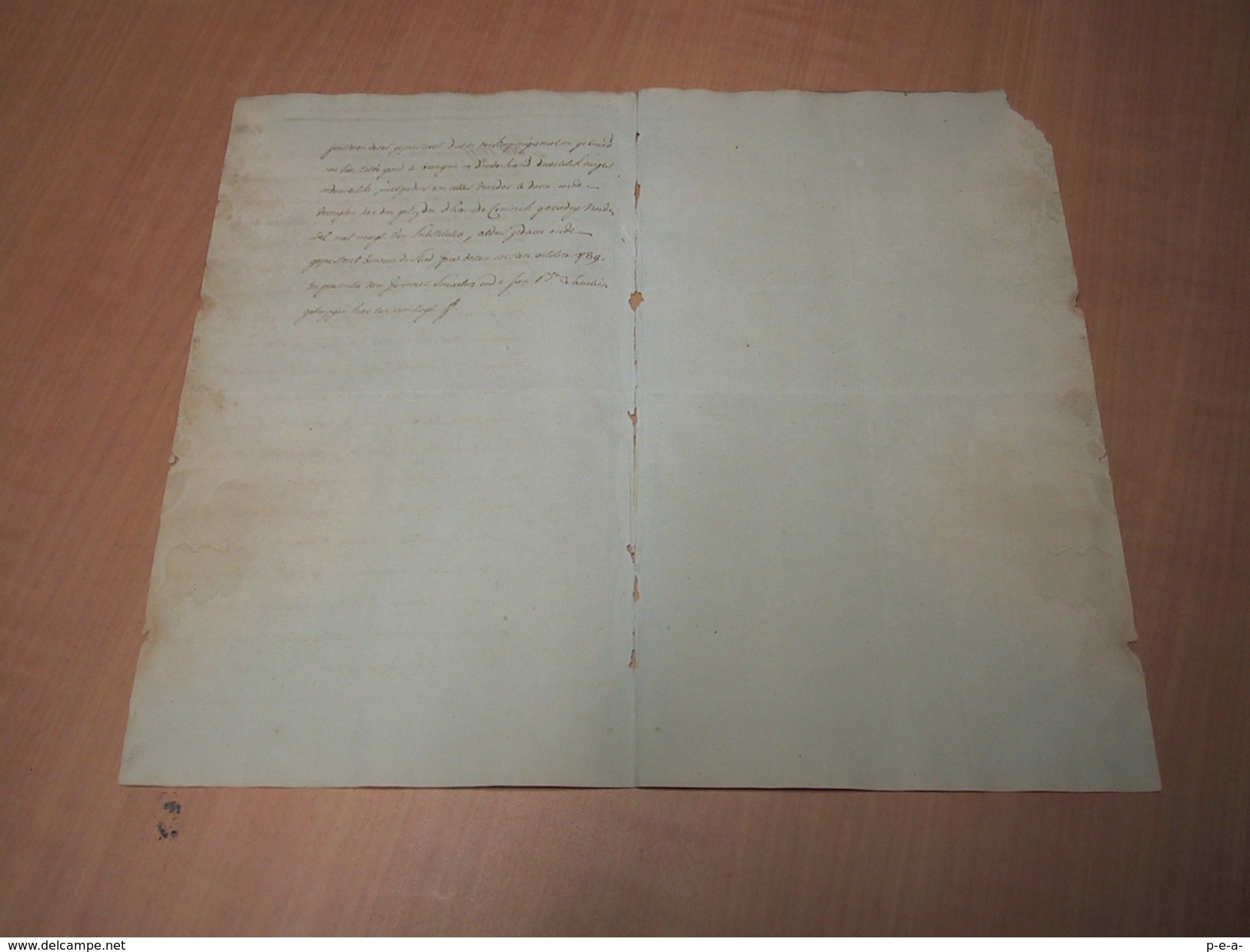 Hooglede - Notarieel Document Ivm Verkoop 't Hogemolen - Manuscritos