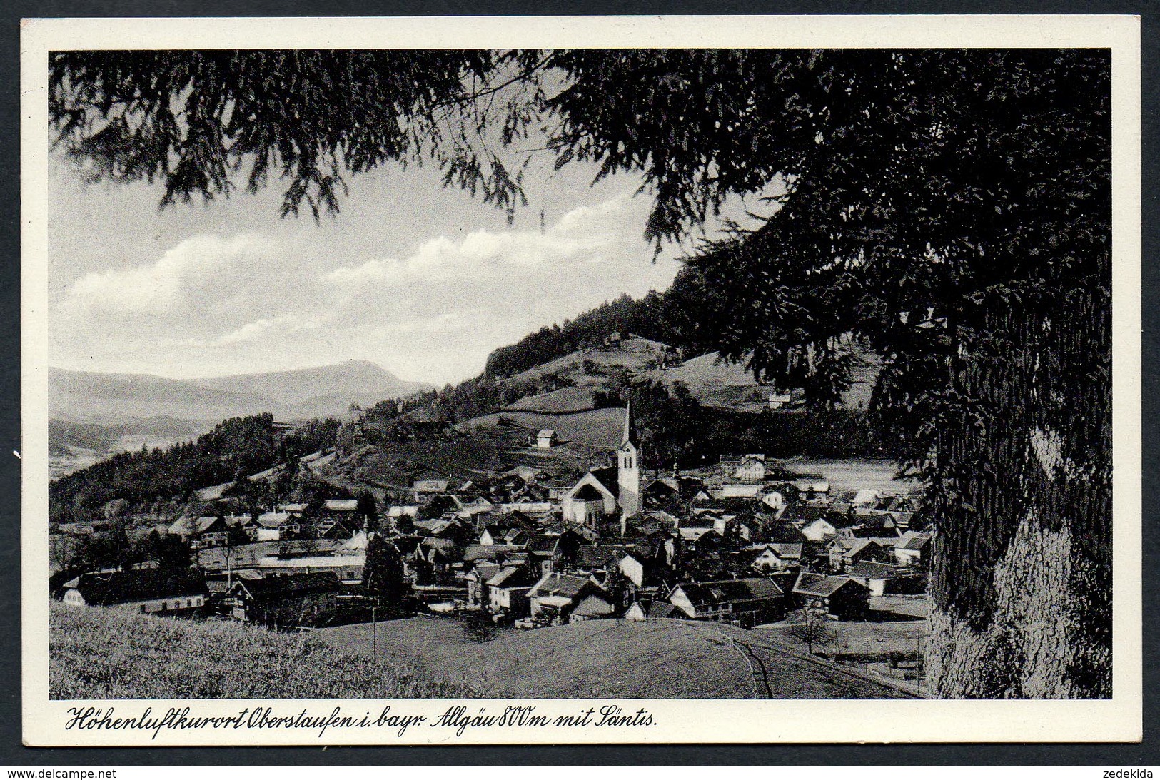 9861 - Alte Ansichtskarte - Oberstaufen - N. Gel - Höss - TOP - Oberstaufen