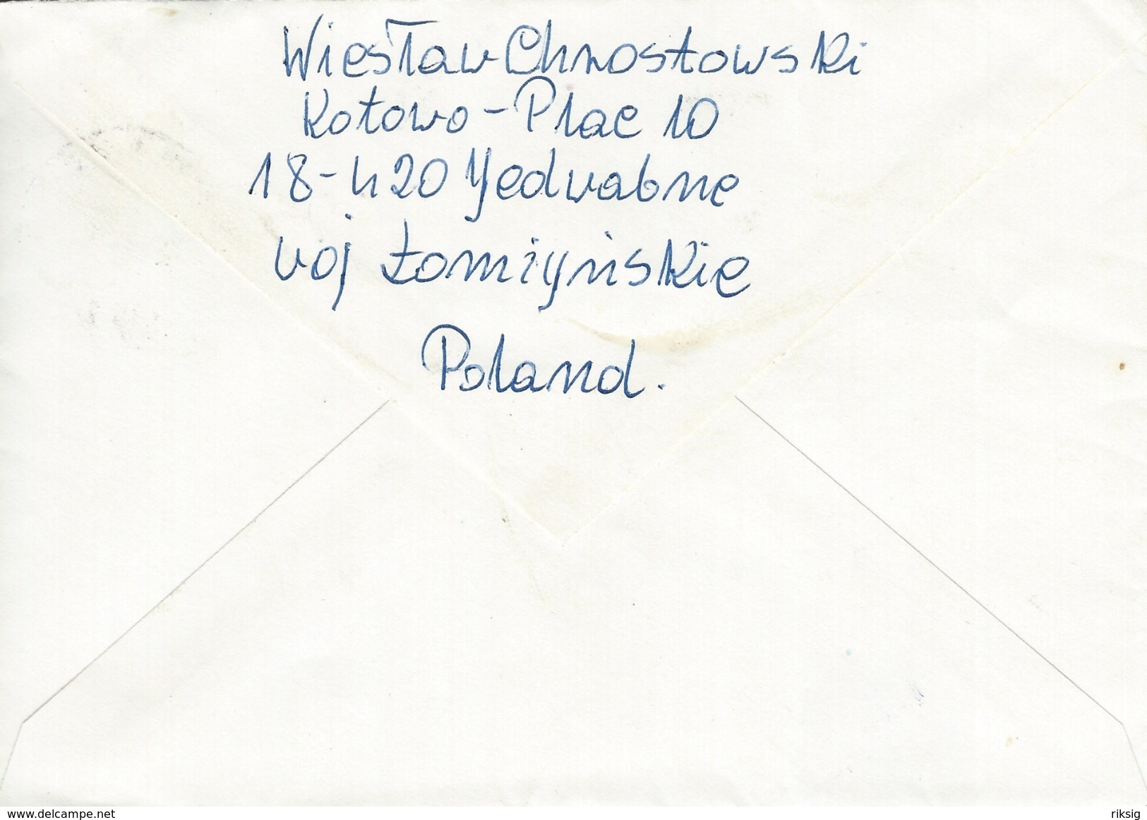 Poland - Airmail  Cover Sent To Denmark     H-896 - Sin Clasificación