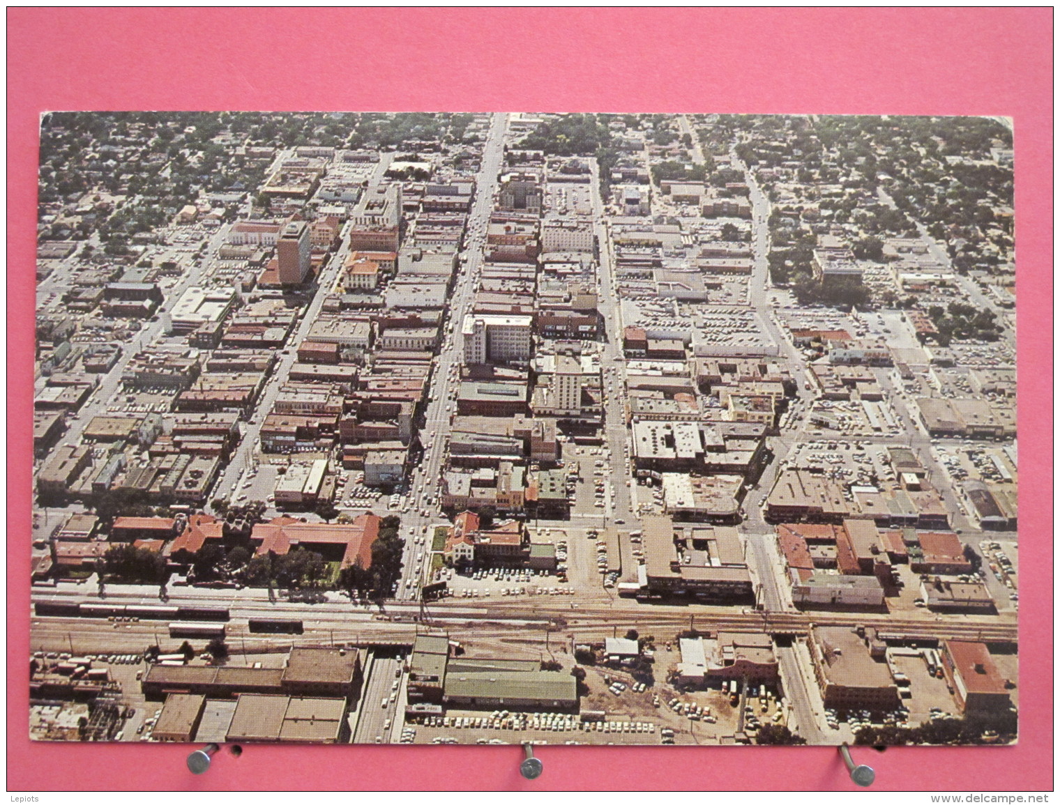 Etats-Unis - New Mexico - Albuquerque - Aerial View Of Downtown - Scans Recto-verso - Albuquerque