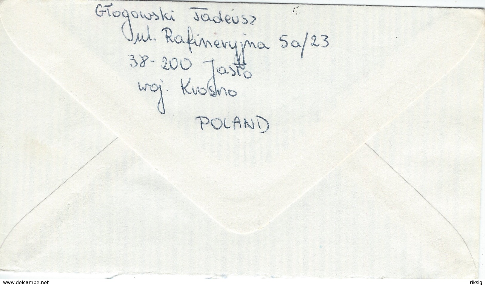 Poland - Airmail  Cover Sent To Denmark     # 80 # - Unclassified