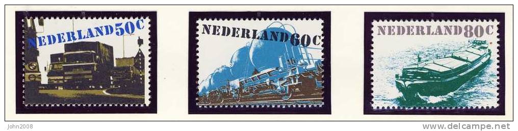 Niederlande / Netherlands 1980 : Mi 1165-1167 *** - Transport - Ungebraucht