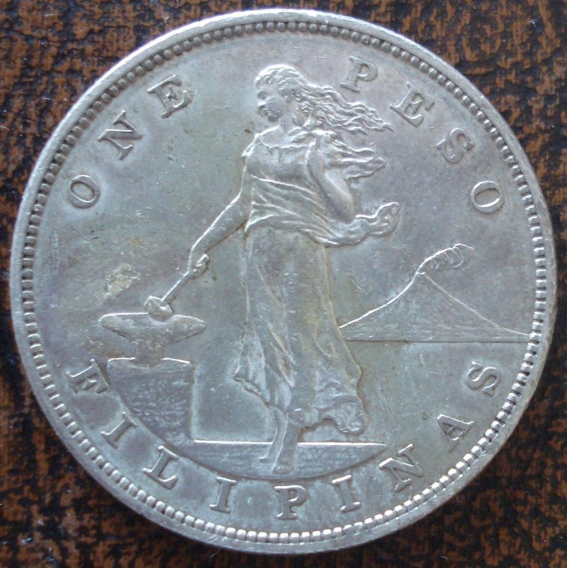 (J) PHILIPPINES: Silver Peso 1903S XF+ (752)   SALE!!!!!!! - Philippines